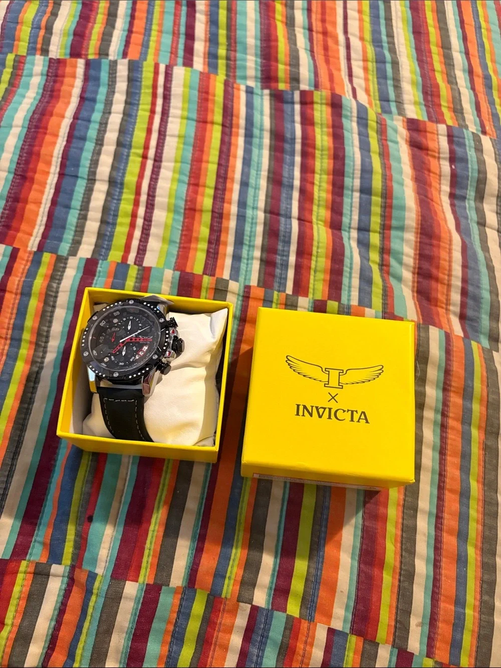 New Invicta S1 Rally I by Invicta Men's Watch w/ Skeleton Dial - 50mm, Black